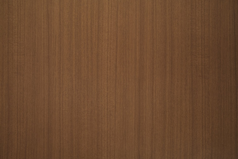 French Chestnut warm walnut brown wood grain vinyl wrap with satin finish