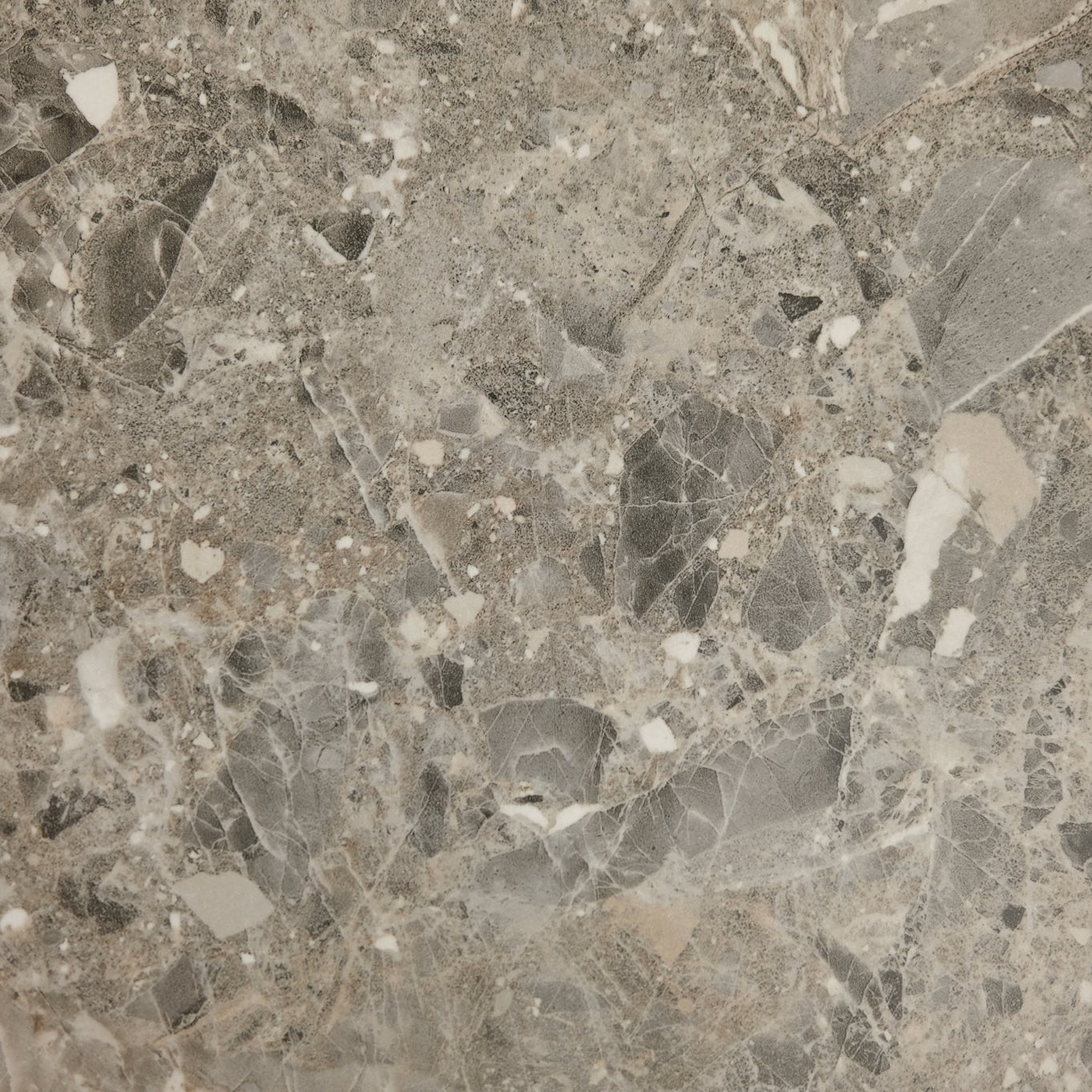 Grey Terrazzo Stone Matte finish