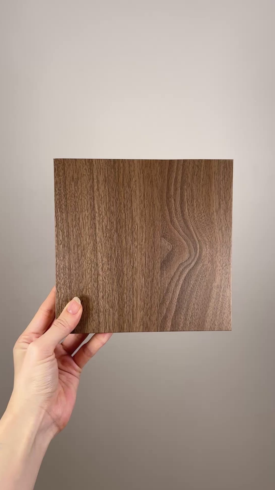 Natural Walnut peel and stick vinyl wrap application video