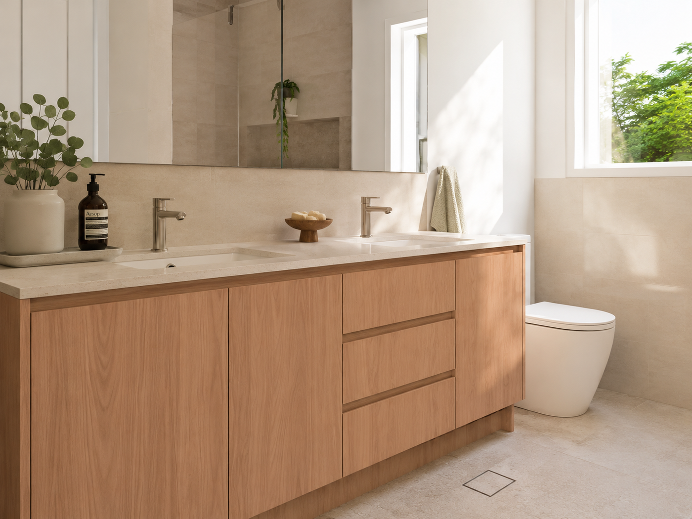 Blush Oak styled concept, Bathroom