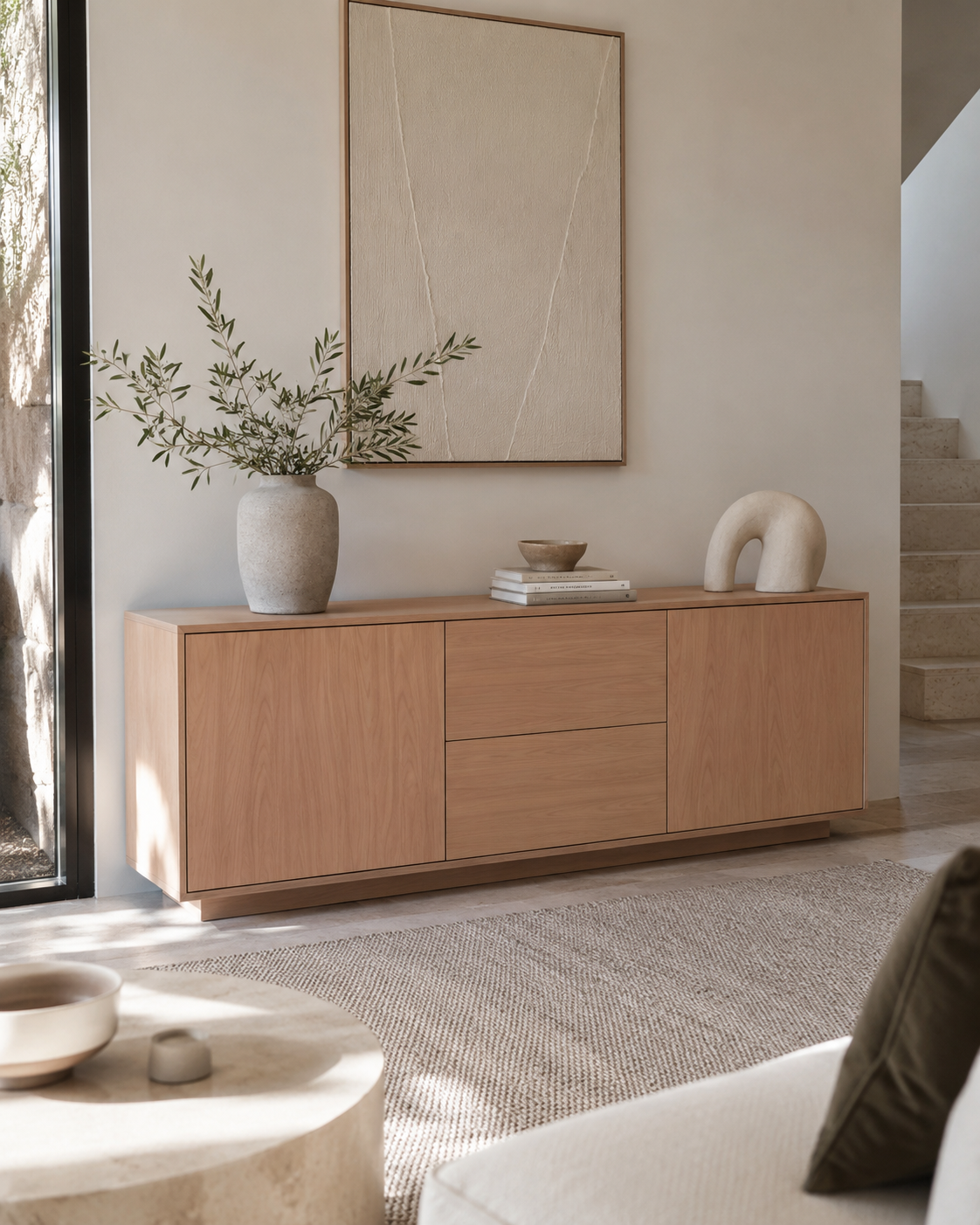 Blush Oak styled concept, Living room