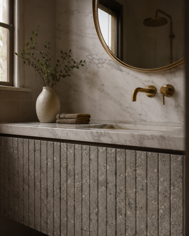 Grey Terrazzo Stone