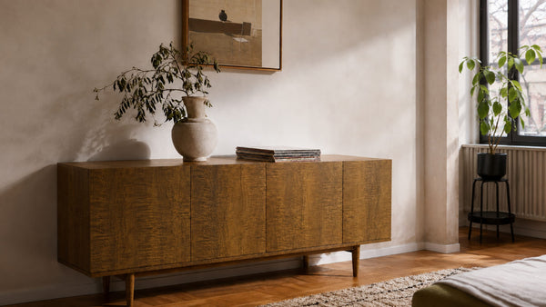 Golden Oak shown in a room setting