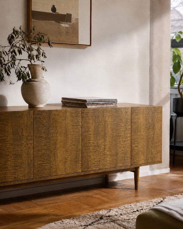 Golden Oak shown in a room setting